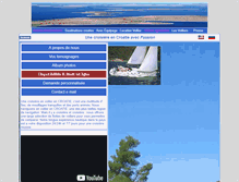 Tablet Screenshot of croatie.mediterraneepassion.com